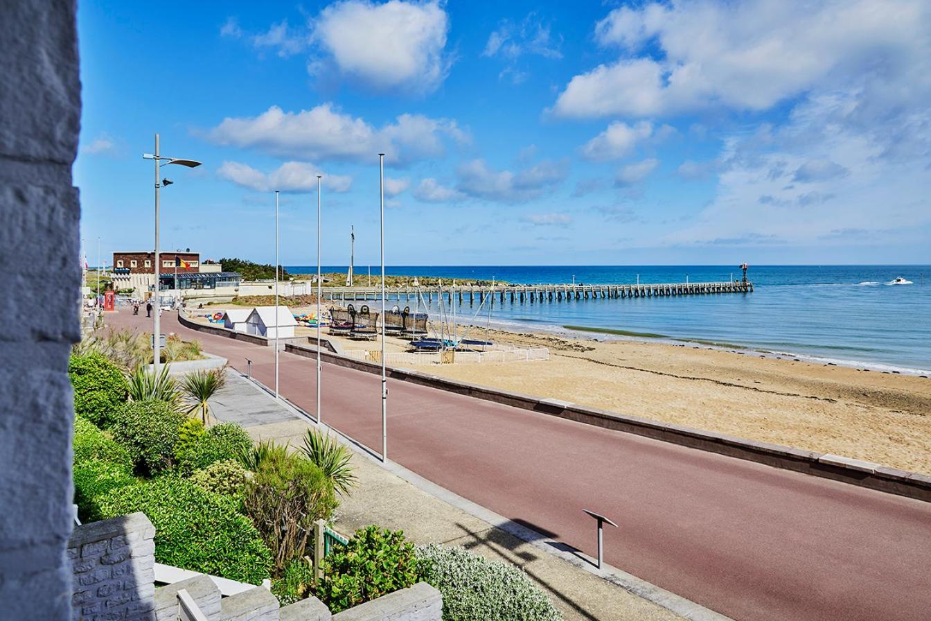 La Cremaillere Hotel-Restaurant Courseulles-sur-Mer Exterior foto
