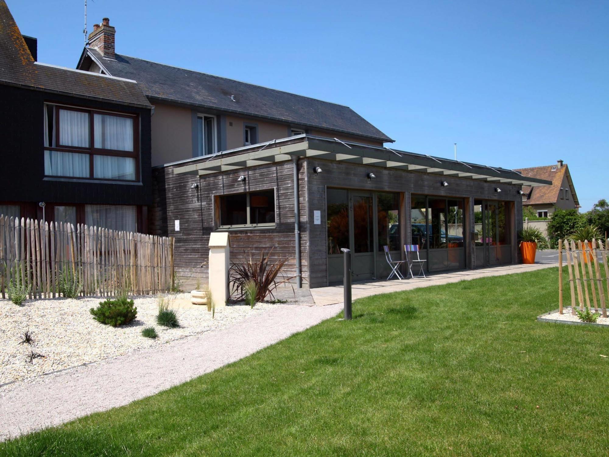 La Cremaillere Hotel-Restaurant Courseulles-sur-Mer Exterior foto